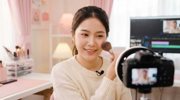 国产自拍美妆视频教程